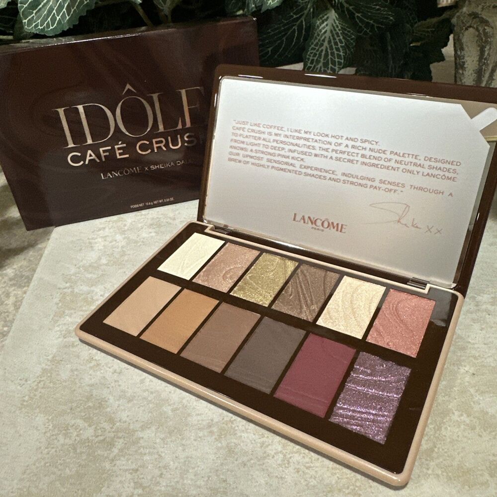Lancome Idole Cafe Crush Eye Makeup Platte  Eyeshadow Full Size 2025 Ori. $75
